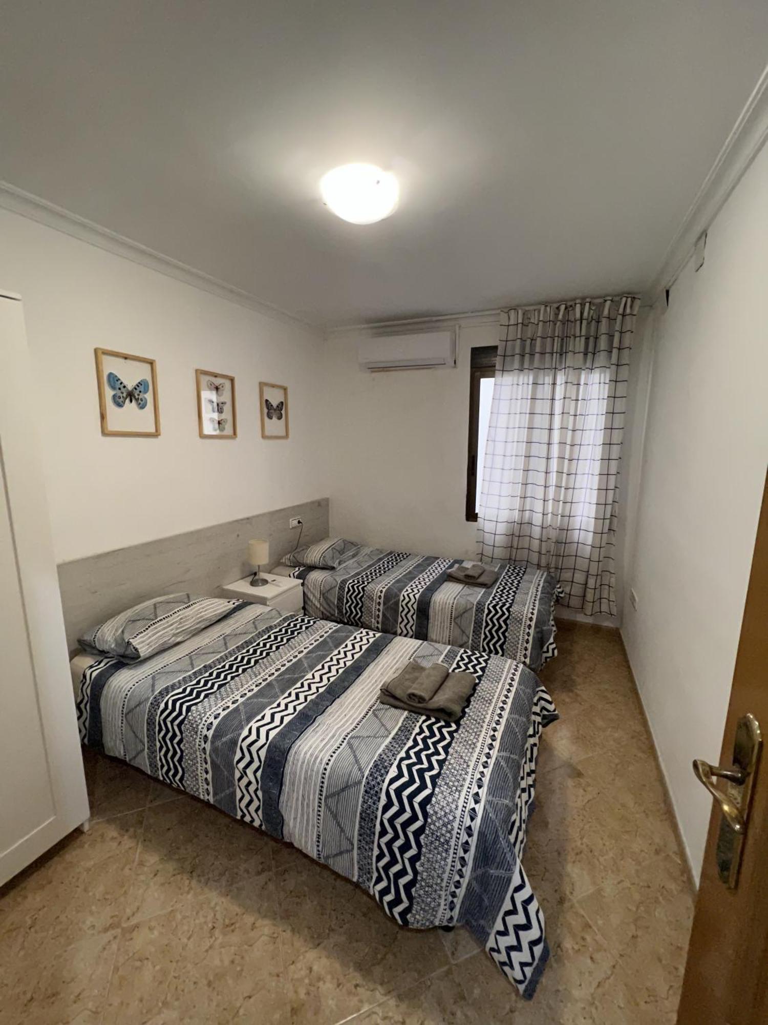 Moderno Y Acogedor Apartamento Para 6 Personas Валенсия Экстерьер фото